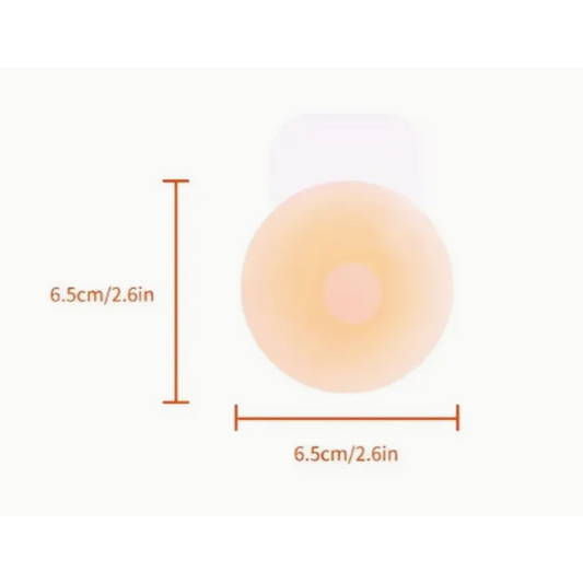 "Velvet Glow – Pezoneras Invisibles Autoadhesivas"