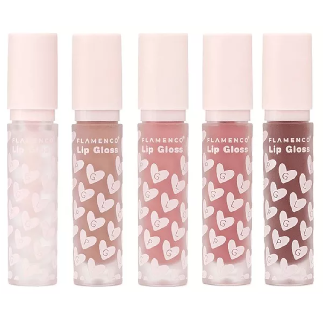 "Midnight Kiss – Kit de 5 Labiales Brillo & Matte"